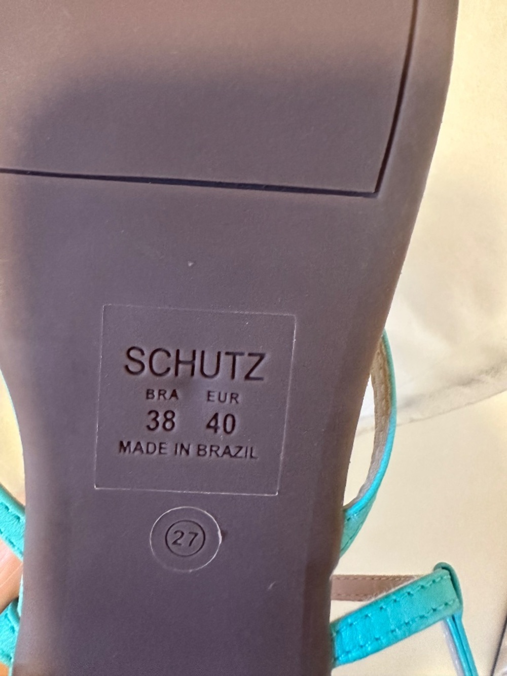 Brand New with Tags (NWT) Schultz strappy flat sandals Size 8 - Picture 10 of 10